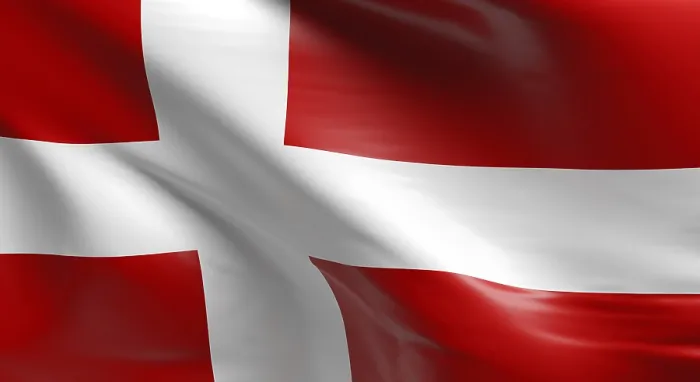 Framed Print : 3D Rendering Flag of Denmark Print with Background Framed Print : 3D Rendering Flag of Denmark Print with Background