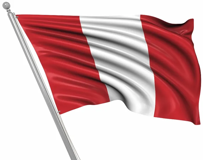 Framed Print : Computer Generated 3D Rendered Print of the Flag of Peru Framed Print : Computer Generated 3D Rendered Print of the Flag of Peru