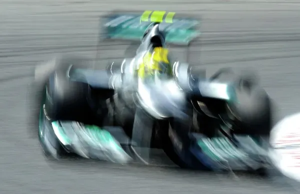 Formula Racing Car Print: Circuit de Catalunya, Art