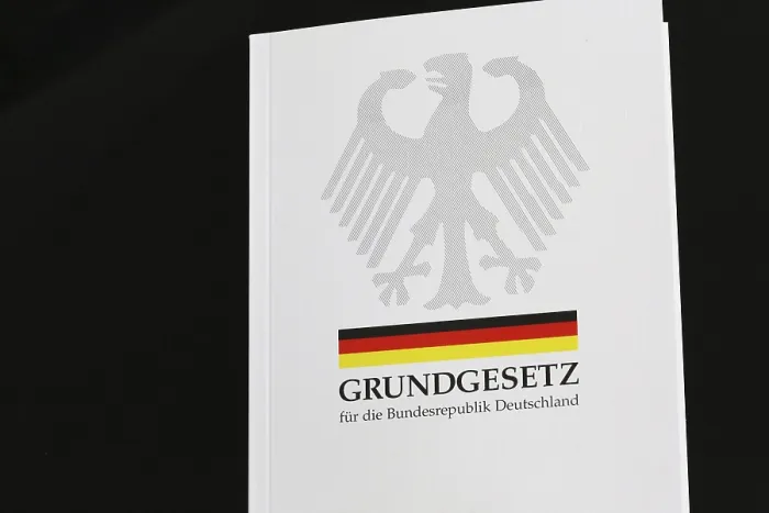 Framed Print : German Basic Law Print