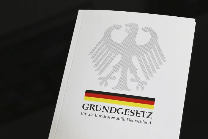 Framed Print : German Basic Law Print