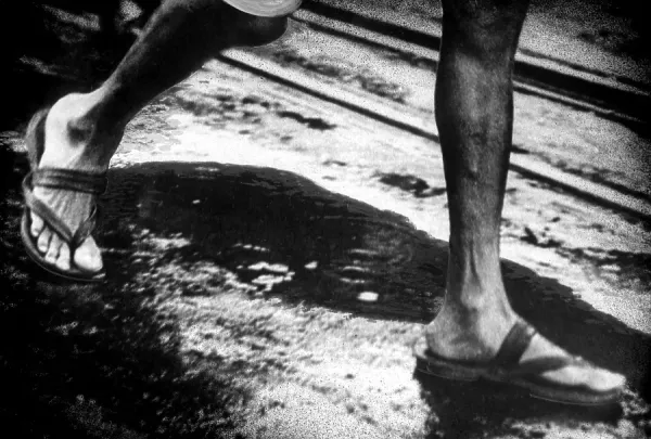 Mahatma Gandhi Walking Print, Art Prints, Posters Puzzles