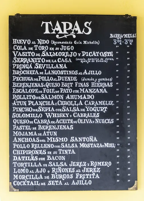 Framed Print : Seville Tapas Bar Print - Andalusia, Spain Framed Print : Seville Tapas Bar Print - Andalusia, Spain