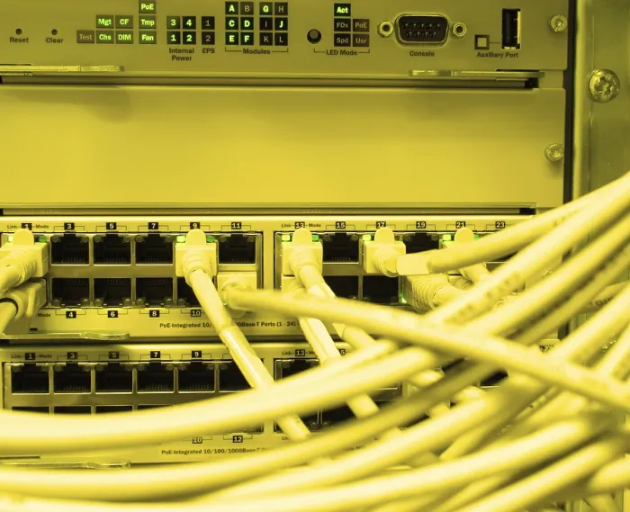 Framed Print : Network Switch LAN Print Framed Print : Network Switch LAN Print