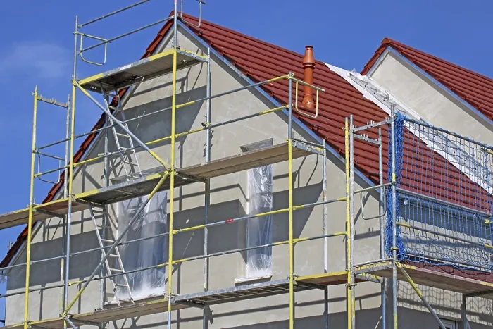 Framed Print : New Building Exterior Facade Print Framed Print : New Building Exterior Facade Print
