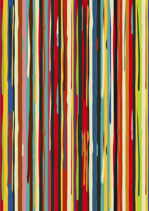 Framed Print : Paint Drip Seamless Print Pattern