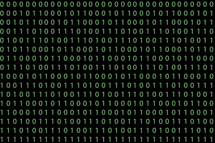 Framed Print : Binary Code Print on Dark Background Framed Print : Binary Code Print on Dark Background