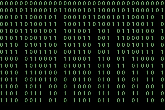 Framed Print : Binary Pattern Print on Dark Background Framed Print : Binary Pattern Print on Dark Background