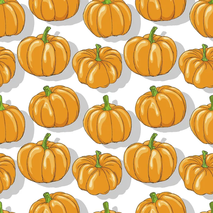 Framed Print : Pumpkin Repeating Pattern Print Template Framed Print : Pumpkin Repeating Pattern Print Template