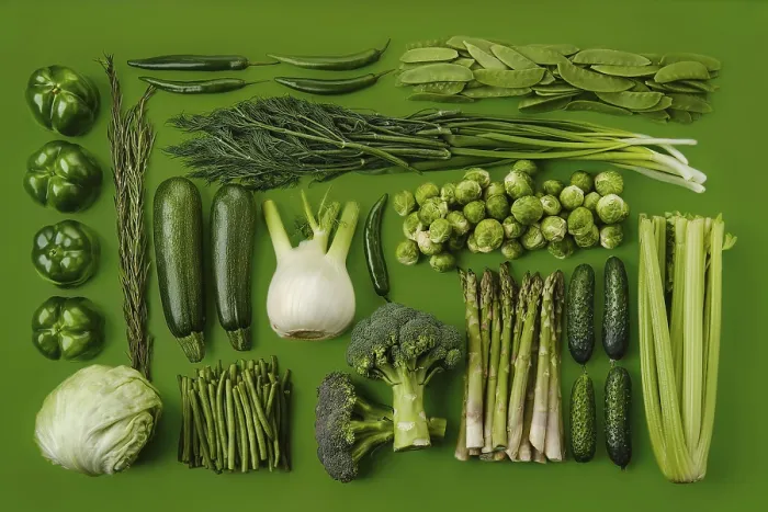 Framed Print : Green Vegetable Composition Print Framed Print : Green Vegetable Composition Print