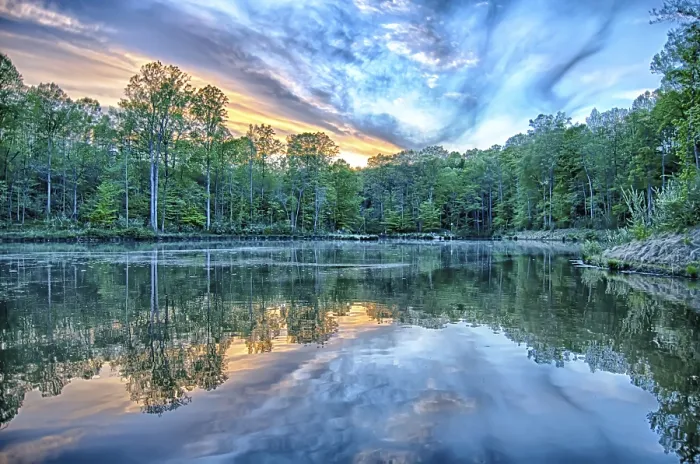 Framed Print : River Reflection of Clouds Print Framed Print : River Reflection of Clouds Print
