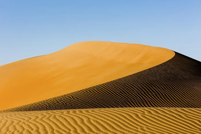 Framed Print : Rub' al Khali Sand Dunes Print