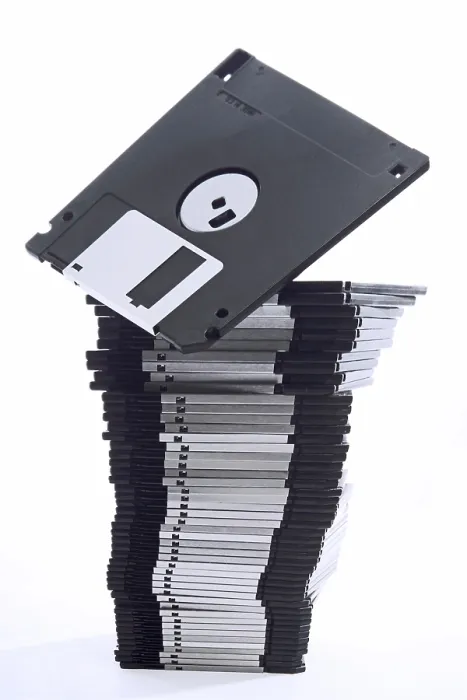 Framed Print : Stack of Floppy Disks Print Framed Print : Stack of Floppy Disks Print