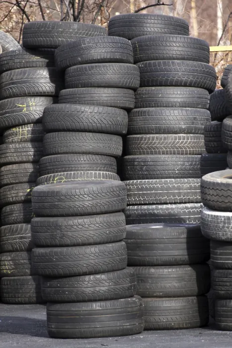 Framed Print : Stack of Used Tyres Print Framed Print : Stack of Used Tyres Print