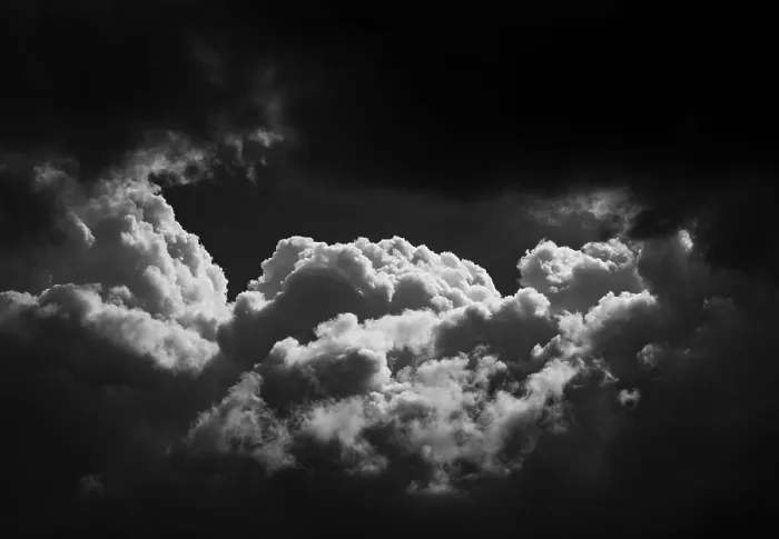 Framed Print : Austrian Cumulus Cloudscape Print Framed Print : Austrian Cumulus Cloudscape Print