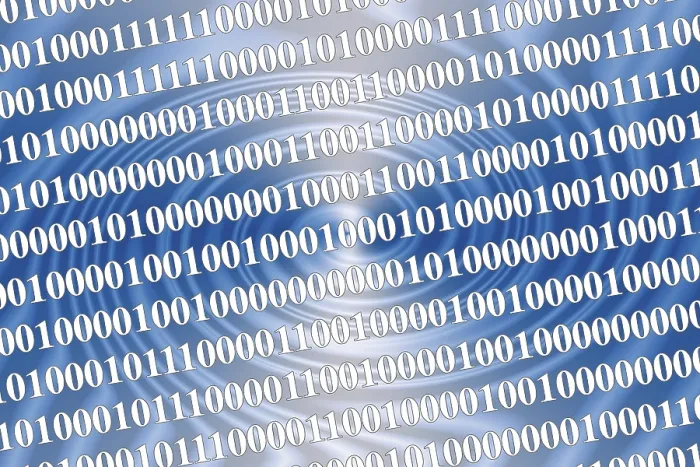 Framed Print : Binary Code and Data Processing Print Framed Print : Binary Code and Data Processing Print