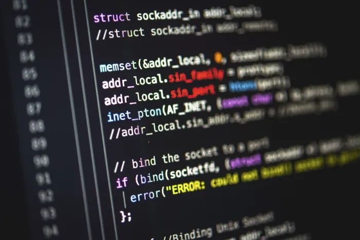 Framed Print : C Programming Language Print: Syntax and Source Code