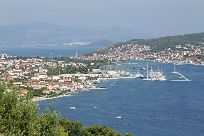 Framed Print : Trogir Townscape Print, Dalmatia, Croatia Framed Print : Trogir Townscape Print, Dalmatia, Croatia