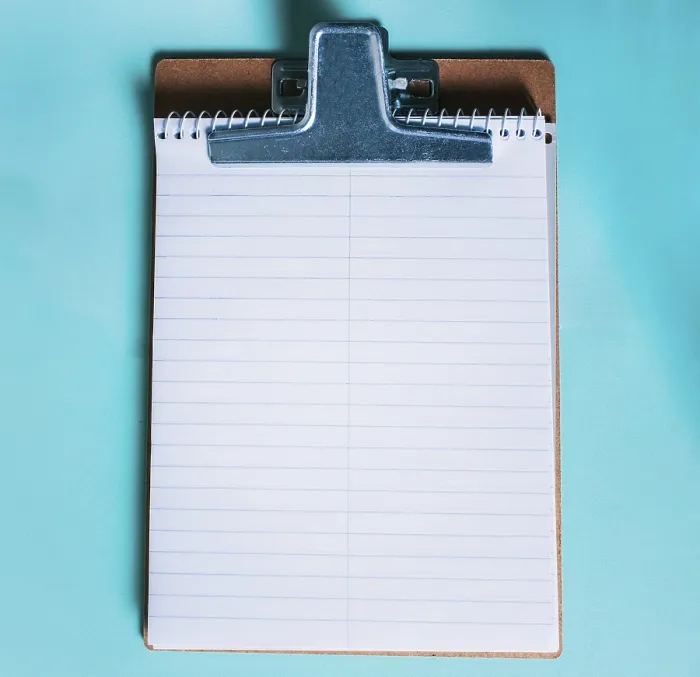 Framed Print : Top View of Notebook on Isolated Background Print Framed Print : Top View of Notebook on Isolated Background Print