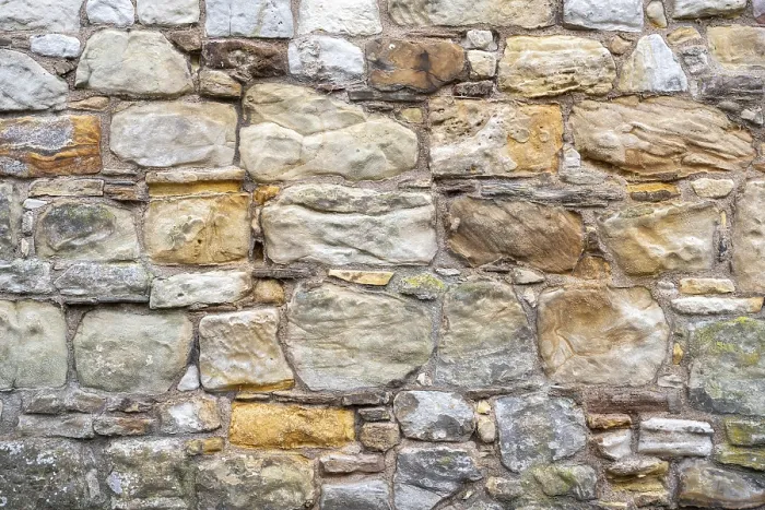 Framed Print : Wall Stones in St. Andrews, Scotland Print Framed Print : Wall Stones in St. Andrews, Scotland Print