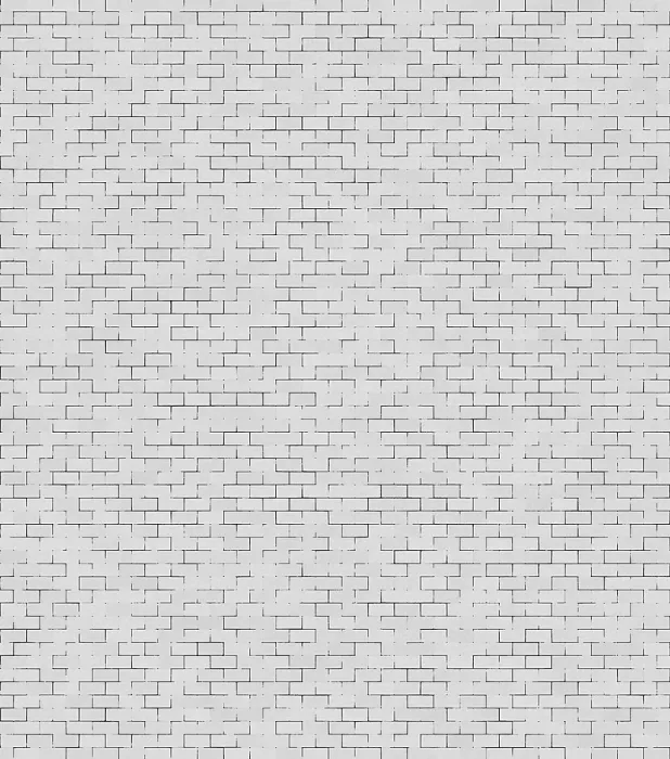 Framed Print : White Brick Wall Print