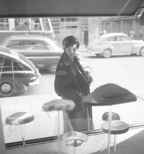 Window Shopping in 1950s Sweden Boutique Display Art