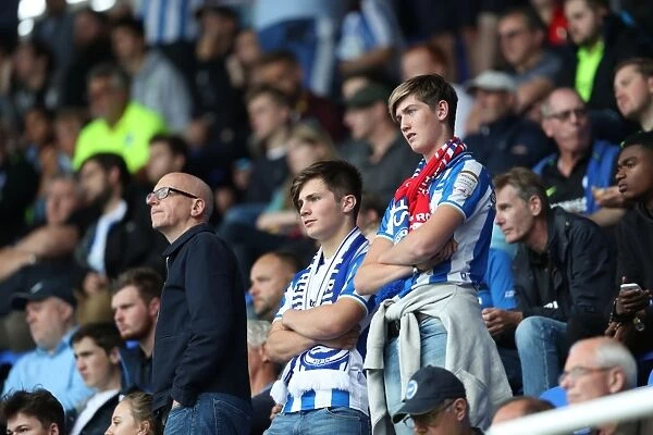 Brighton and Hove Albion Fans in Full Force at Reading's Madejski Stadium during Sky Bet Championship Match, 2016