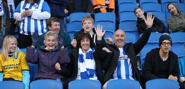 Brighton and Hove Albion FC: Unwavering Support Amidst the AFC Bournemouth Clash, April 2015