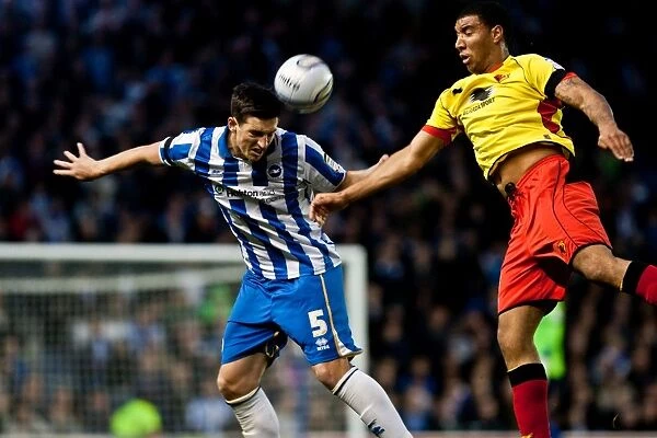 Lewis Dunk in Action: Brighton & Hove Albion vs. Watford, April 17, 2012