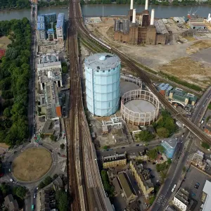 Battersea Power Station Print (Aerial View) Battersea Power Station Print (Aerial View)