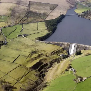 Baitings Reservoir Print, West Yorkshire Landscape Baitings Reservoir Print, West Yorkshire Landscape