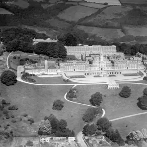 Aerial photograph print of the Royal Naval College, Dartmouth Aerial photograph print of the Royal Naval College, Dartmouth