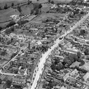 Wootton Bassett Print, 1930 Aerial View Wootton Bassett Print, 1930 Aerial View