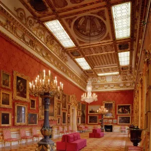 Apsley House Print: Waterloo Gallery Interior Apsley House Print: Waterloo Gallery Interior