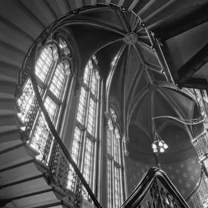 Print of St. Pancras Hotel staircase, a062211 Print of St. Pancras Hotel staircase, a062211