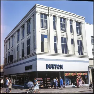 Print of Burton store on Commercial Road, Portsmouth Print of Burton store on Commercial Road, Portsmouth