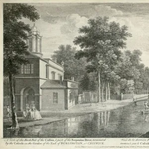 Chiswick House engraving N110153