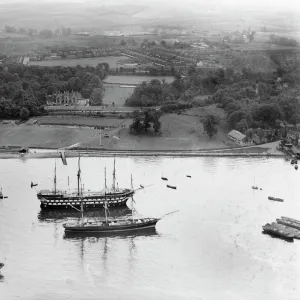 Cutty Sark and HMS Worcester EPW061029