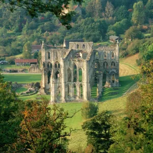 Rievaulx Abbey Print: View from Rievaulx Terrace Rievaulx Abbey Print: View from Rievaulx Terrace