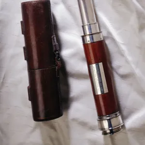 Darwin's Telescope Print, a photograph of the instrument and its case Darwin's Telescope Print, a photograph of the instrument and its case