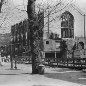 Inner Temple Hall Ruins Print Inner Temple Hall Ruins Print