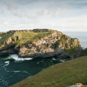 Tintagel Castle Print, View from the South Tintagel Castle Print, View from the South