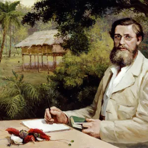 Historic Art Print Collection: Famous inventors and scientists