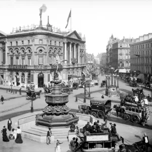 Print of Piccadilly Circus, London, c. 1893
