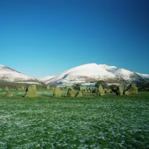 Castlerigg Stone Circle Print: General View from the South West
