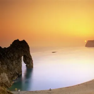 Durdle Door Sunset Print