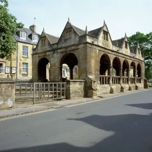 17th Century Market Hall Print