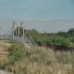 Footbridge to North of Whitchurch Railway Station