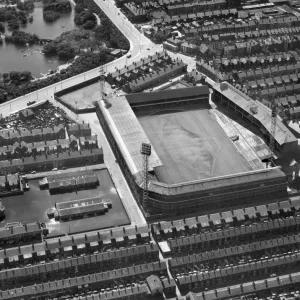 Football grounds from the air