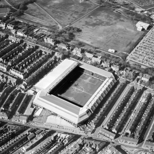Anfield Stadium Print, Aerial View Anfield Stadium Print, Aerial View